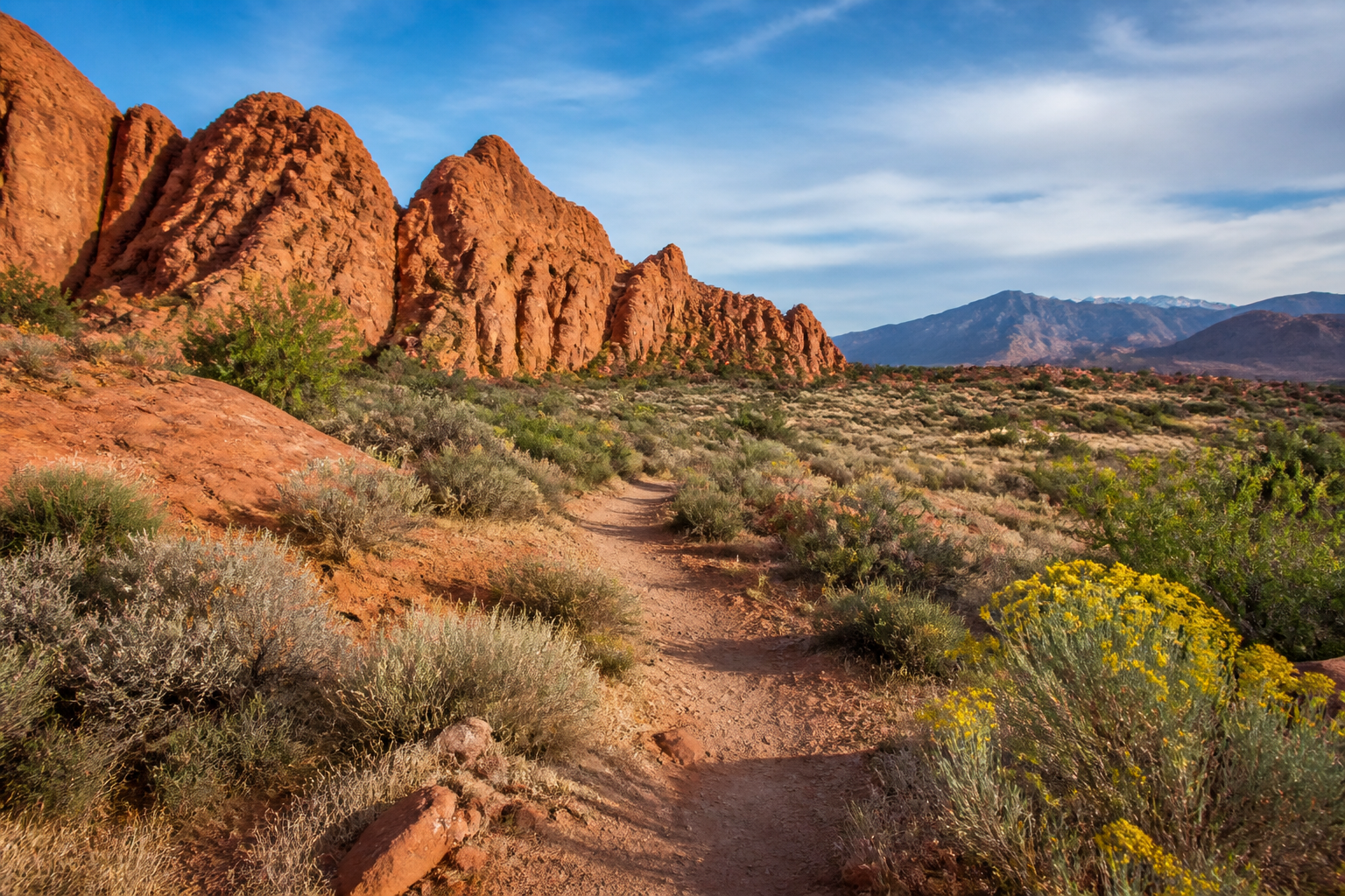 Snow Canyon State Park near Ivins Utah homes for sale