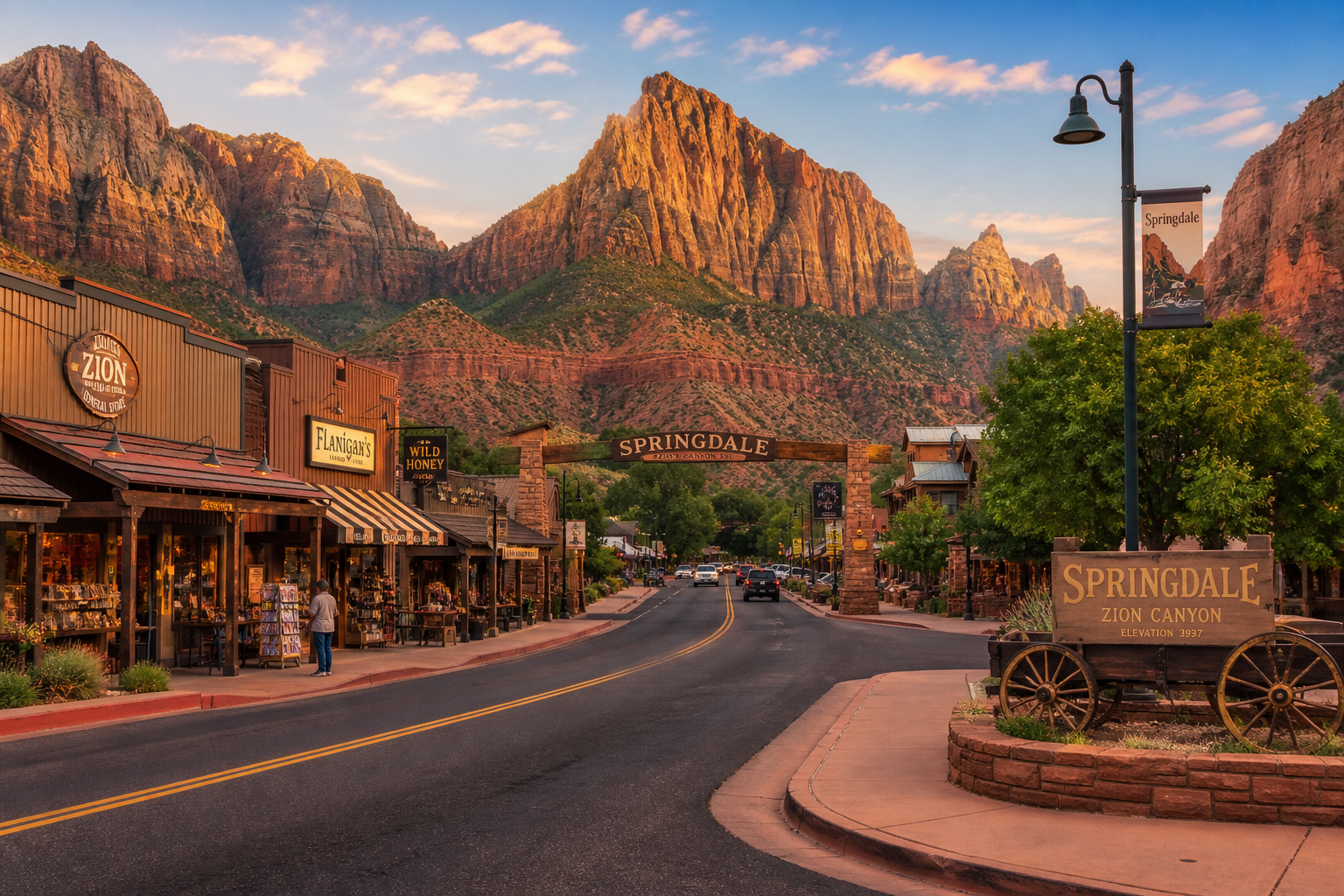 Springdale Utah gateway town to Zion National Park homes