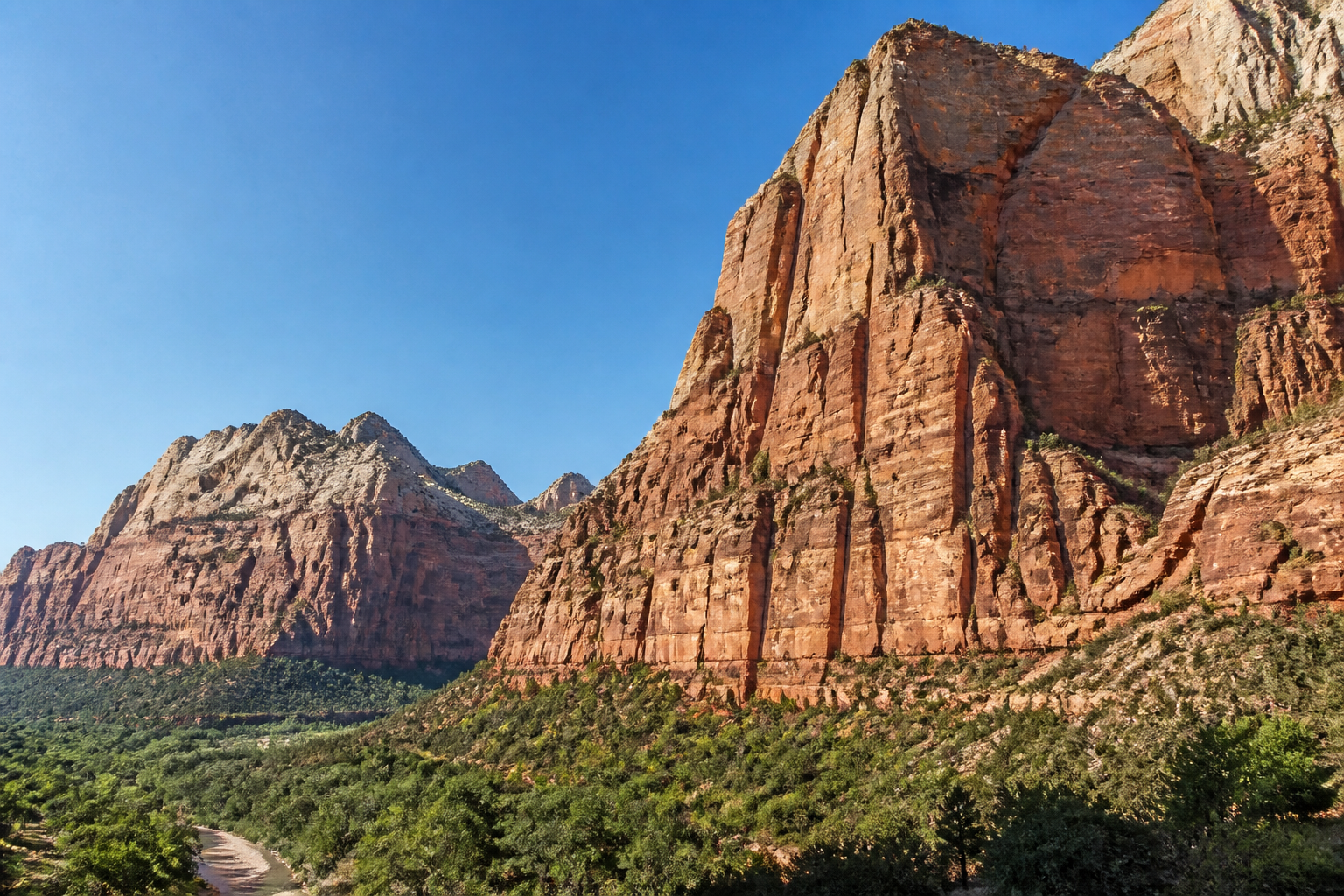 Zion Canyon red cliffs near Springdale Utah homes for sale
